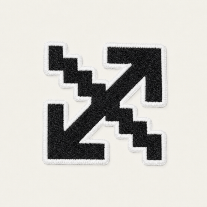 Trademark Patch — Object 005, woven textile fragment